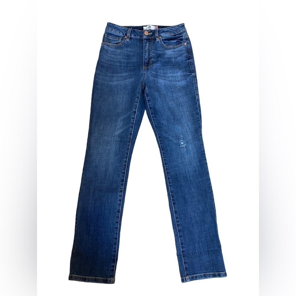 Cabi #3940 Higher Straight Jeans - Picture 2 of 5